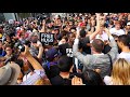 Donald Trump Rally Supporters VS Protesters Clash In San Diego Free Hugs. Fights Pepper Spray Mace