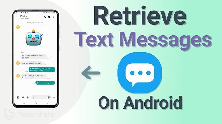 How to retrieve deleted text messages on my lg phone