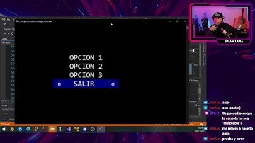 Programando un Menu en C++ con RLUtil