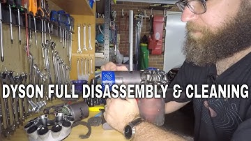 Как почистить пылесос Dyson V6 - полная разборка, промывка головки и фильтра
