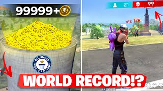 Trying To Break 7 Free Fire World Records In 24 Hours