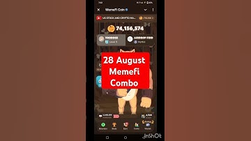 MemeFi Daily Combo for all level || 28 August 2024 MemeFi Secret Tap Combo to earn 4,000,000 coins