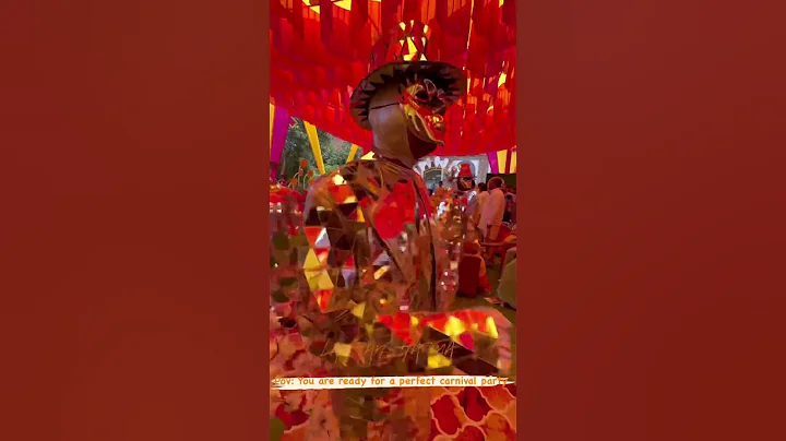 Best carnival entry | haldi decore | best haldi ceremony | bride groom entry concept | #wedding