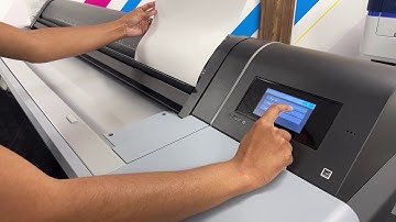 EPSON SureColor P9570 Printer - How to Load Cut Sheet Paper & Media