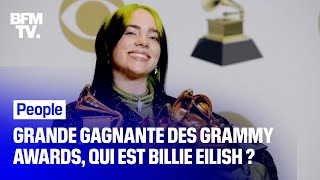 Portrait de Billie Eilish, la grande gagnante des Grammy Awards