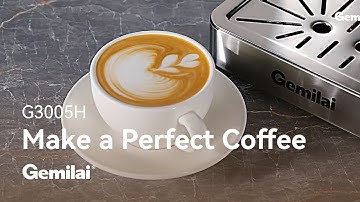 G3005H Espresso Machine｜Make a Perfect Coffee｜Gemilai
