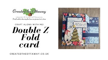 Double z fun fold card tutorial @createdtheottaway