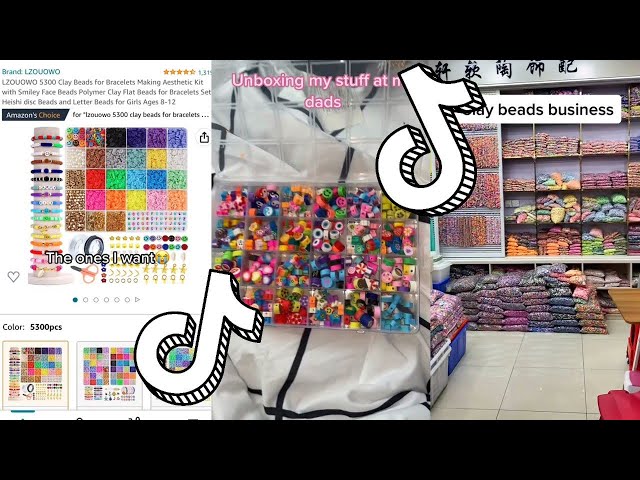 📿 Clay Bead Bracelet Making 💰 Small Business TikTok Compilation #104 