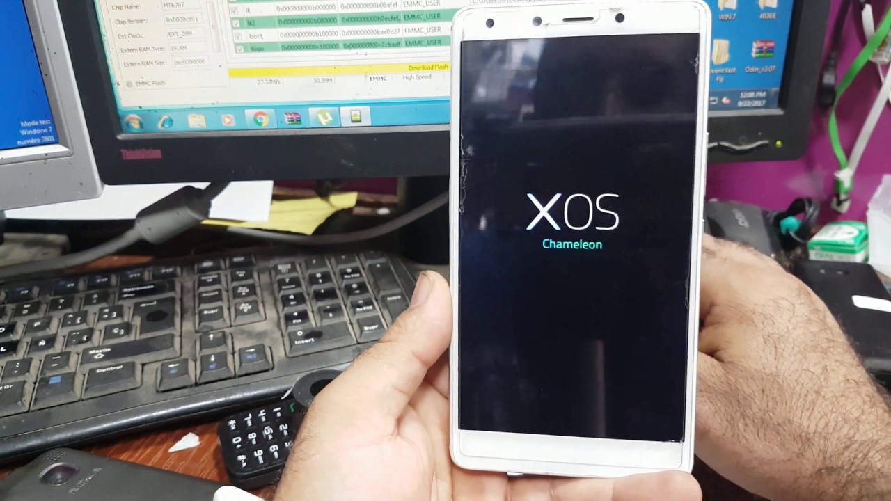 how to flash infinix x602 7.1.1 - YouTube