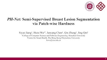 CVPR 2024 | PH-Net: Semi-Supervised Breast Lesion Segmentation via Patch-wise Hardness