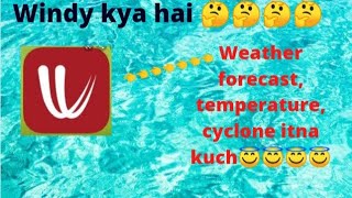 HOW TO CHECK WETHER ON WINDY // WINDY.COM, CYCLONE KA TRACT, WETHER FORECAST AND TEMPERATURE screenshot 4