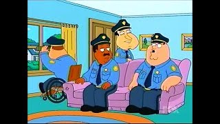 Family Guy- Peter \& Friends Become Cops | HQ
