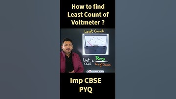 Finding Least Count of Voltmeter - Class 10 Physics #shorts #science #physics #class10