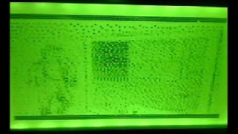 A-ha Take on me music video on 128x64 GLCD