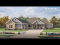 CRAFTSMAN HOUSE PLAN 1462-00053 WITH INTERIOR