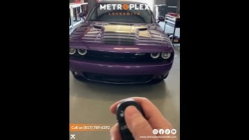 2016 DODGE CHALLENGER remote start added 🔑✅ #automotivelocksmith #keyprogramming #carprogramming