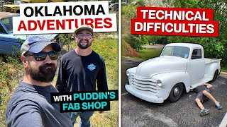 Oklahoma Junkyard Tour! WITH Puddin's Fab Shop!