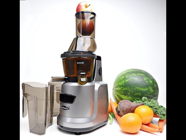 Masticating Juicer, 300W Professional Slow Juicer with 3.5-inch