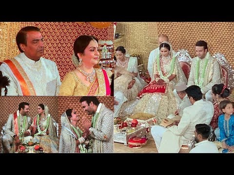 Finally FIRST Inside Visuals Of Mukesh Ambani's Daughter Isha Ambani Anand Piramal MARRIAGE Ceremony