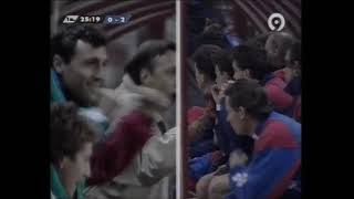 1993/94.- Atlético Madrid 4 Vs. FC Barcelona 3 (Liga - Jª 09)