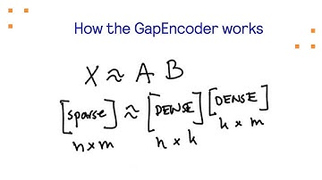 How the GapEncoder works