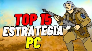 Top 15 JUEGAZOS de ESTRATEGIA poco conocidos para PC