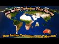 How indian technique plate moving