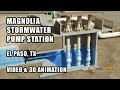 3D Animation | Magnolia Stormwater Pump System | Neomedia Design Group | El Paso TX