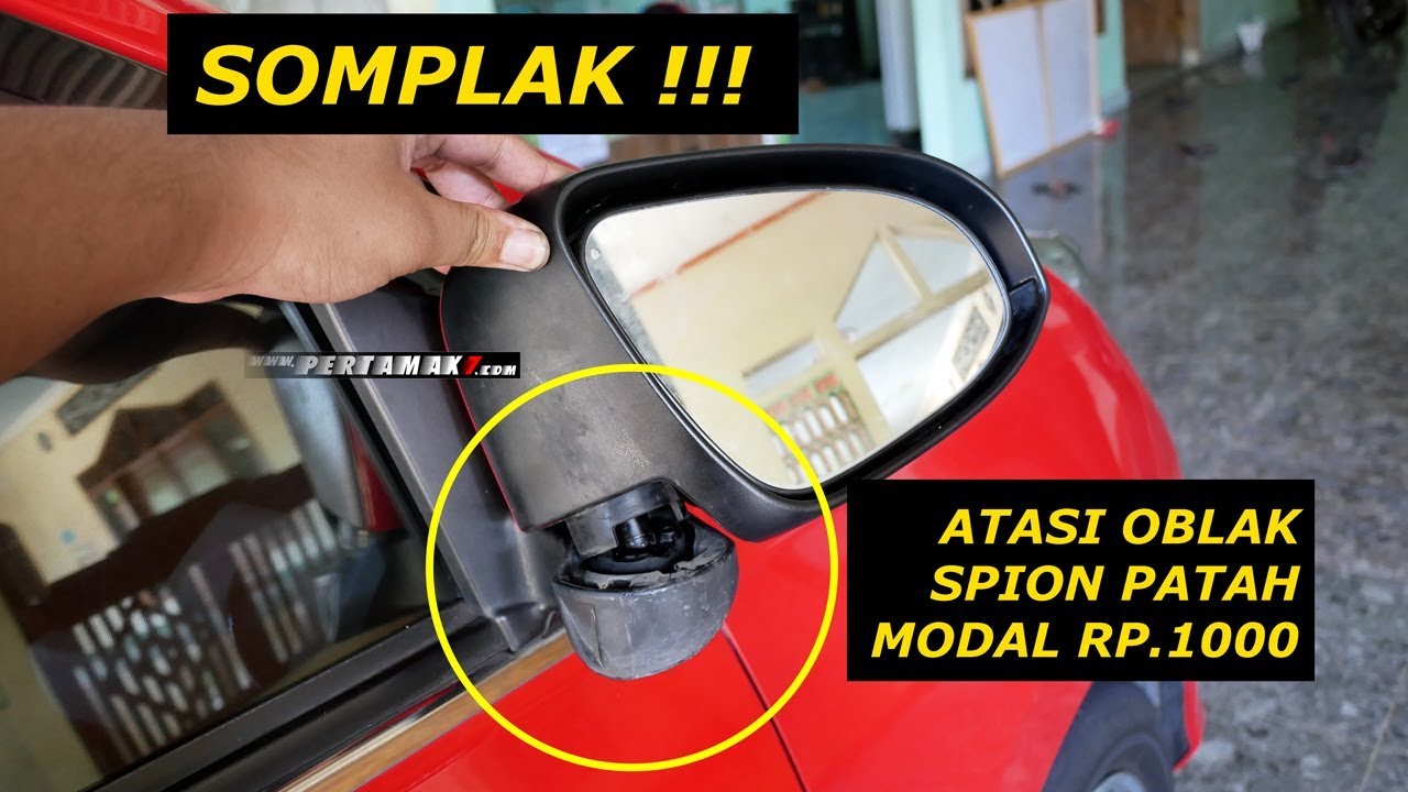 Perbaiki Spion Patah ⚡ Toyota Calya Daihatsu Sigra Oblak Modal Seribu