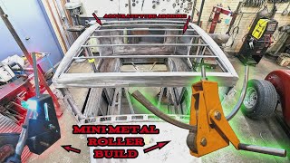 Building A MINI METAL ROLLER For Model A roof Purposes...