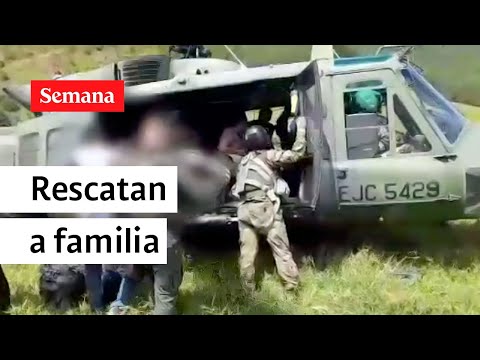 Ejército Nacional protege a familia amenazada por el GAO Clan del Golfo en Antioquia | Videos Semana