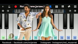 Butta Bomma Telugu Song Piano Tutorial | Armaan Malik, Allu Arjun | Jarzee Entertainment