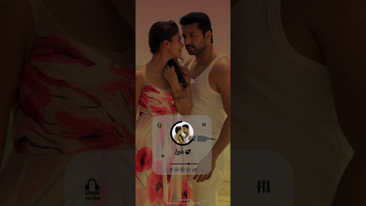 Love ๐ | Kannale Kannale | Thani oruvan | Musical Watsupp Status | Nayanthara | Jayam Ravi |
