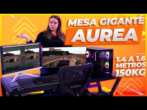 Dica de Mesa GIGANTE para o seu Setup! Até 1,60 Metro e 150KG