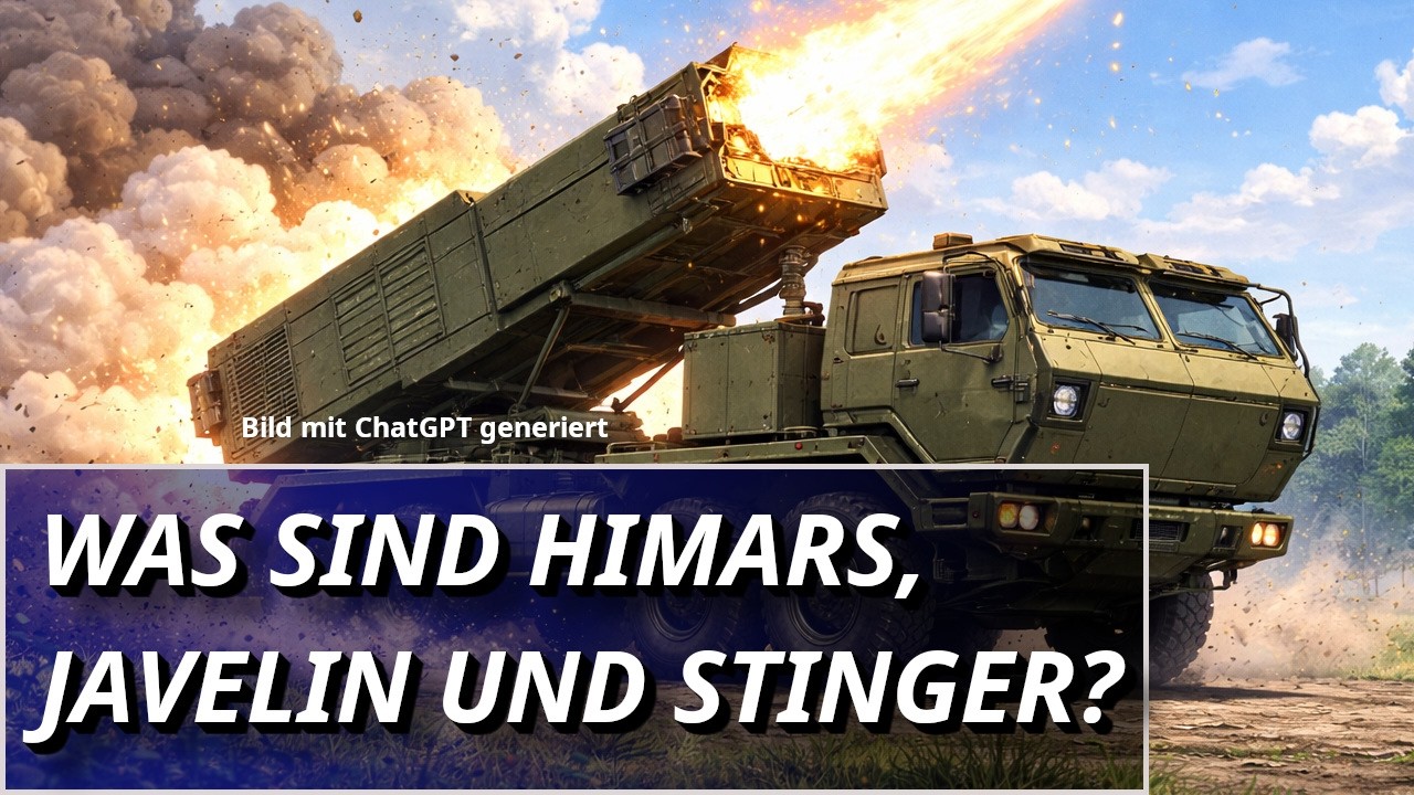 Was sind HIMARS, ATACMS, Javelin- und Stinger-Raketen?