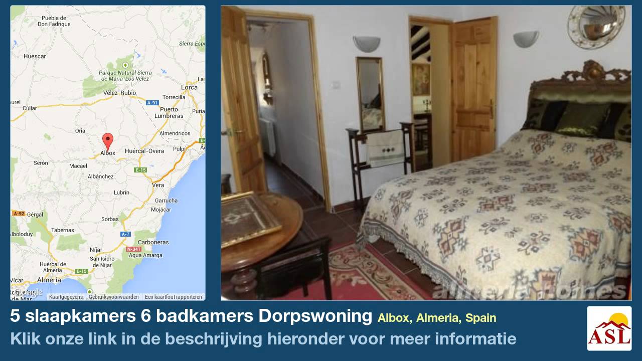 5 slaapkamers 6 badkamers dorpswoning te koop in albox, almeria ...