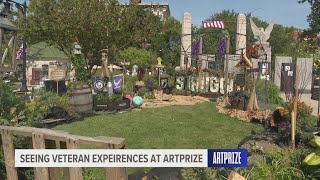 Military Veteran stories and experiences told through artwork at ArtPrize 2024