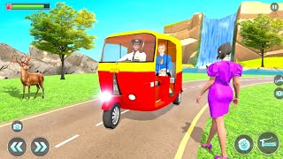 City Rickshaw Driving Games 3D/ChingChi Rickshaw Wala Game screenshot 4