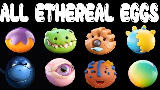 ALL Ethereal Workshop Eggs | My Singing Monsters | MonsterBox in Incredibox