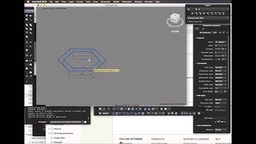 How to draw hexagon pipe in AutoCAD for Mac