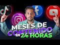 ¿Cómo crear CONTENIDO para TODAS tus REDES SOCIALES?😵