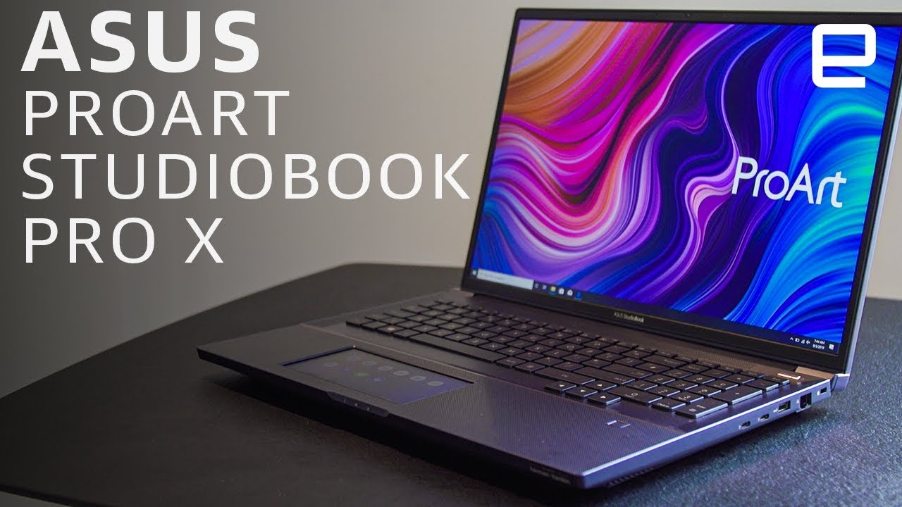 Asus ProArt Studiobook Pro X Hands-On: Big name, big laptop - YouTube