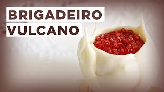 Como fazer brigadeiro vulcano