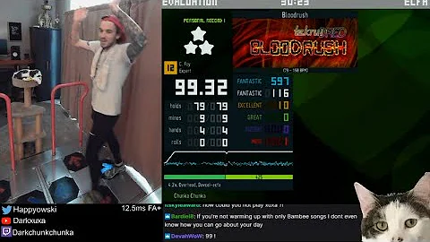 Kyle Ward shows up in chat.... then I 99% Bloodrus...