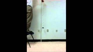 Slinky tm falling in slow motion