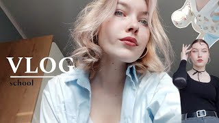 school vlog 💙 // весна и учеба