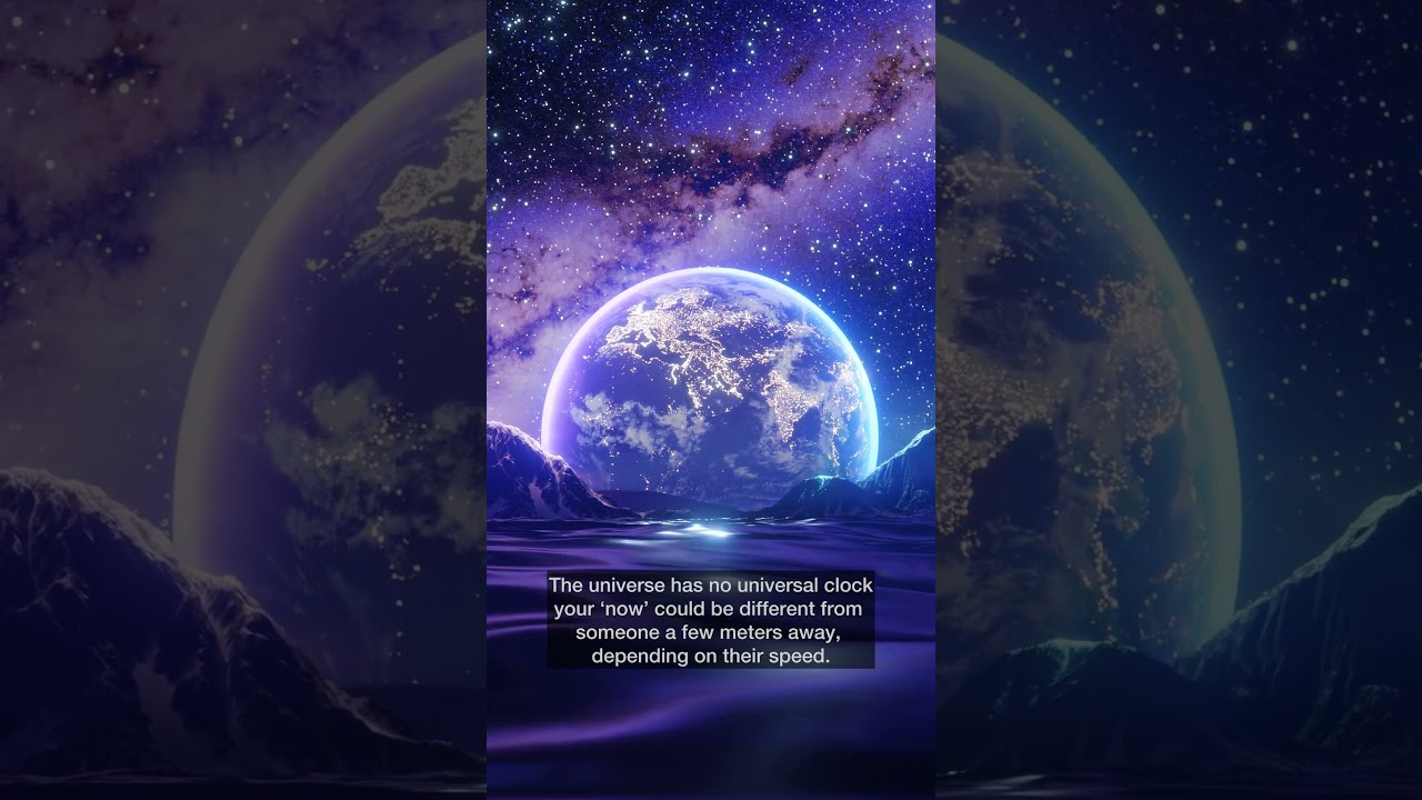 Obejrzyj There is no universal clock time is relative. w YouTube Obejrzyj There is no universal clock time is relative. w YouTube