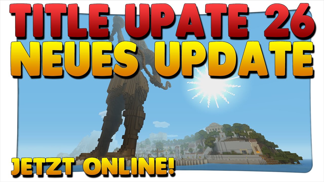MINECRAFT PS3 - NEUES UPDATE ONLINE! + NEUES HOLZ! - YouTube