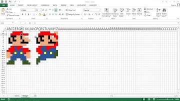 Simulate Mario in Excel