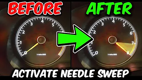 Activate Needle sweep/Gauge test/Staging/Indicator celebration with OBDeleven (works with VCDS)